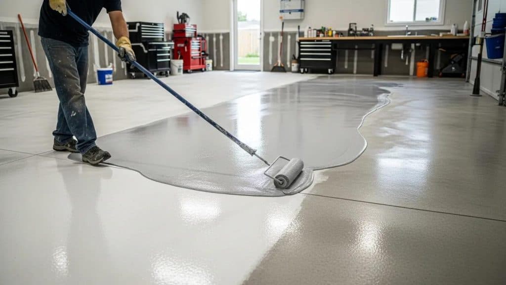 Rapling Poly Garage Floor Coating New Haven IN | Polyaspartic